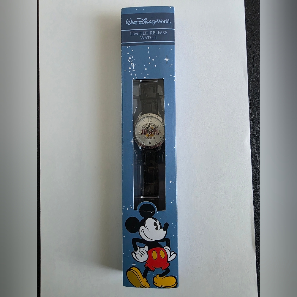 Mickey Mouse Watch with Black Strap